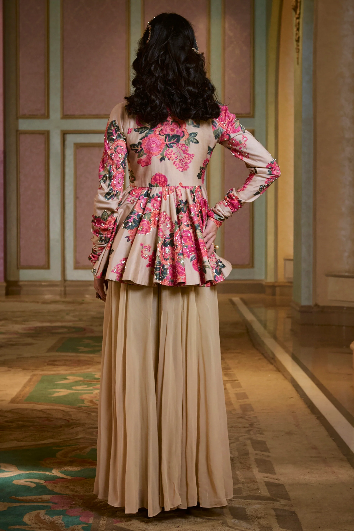 JOSIE PEPLUM SET