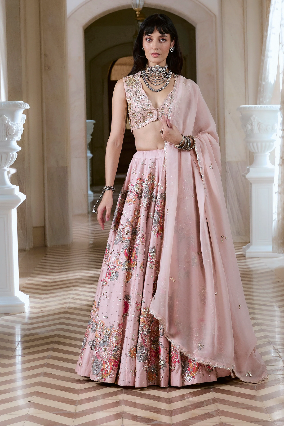 Jaiswal Pragya in the VINCENZA LEHENGA SET