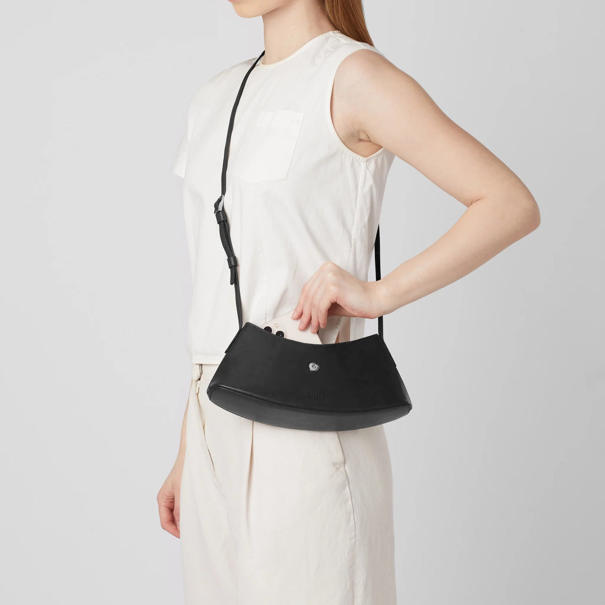 RUTH MINI CROSSBODY NAPPA BLACK