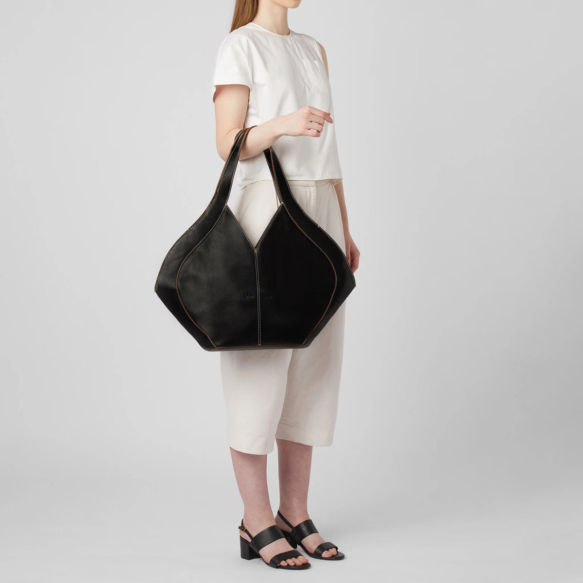 SAFRA TOTE PEBBLE