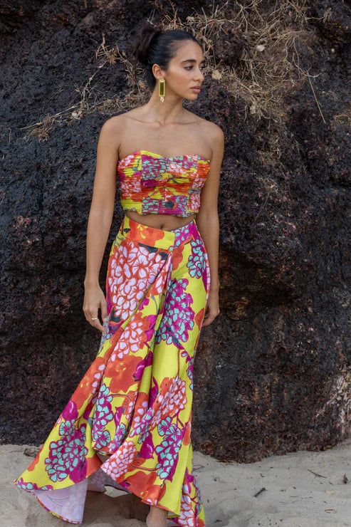 Valley of flower crop top