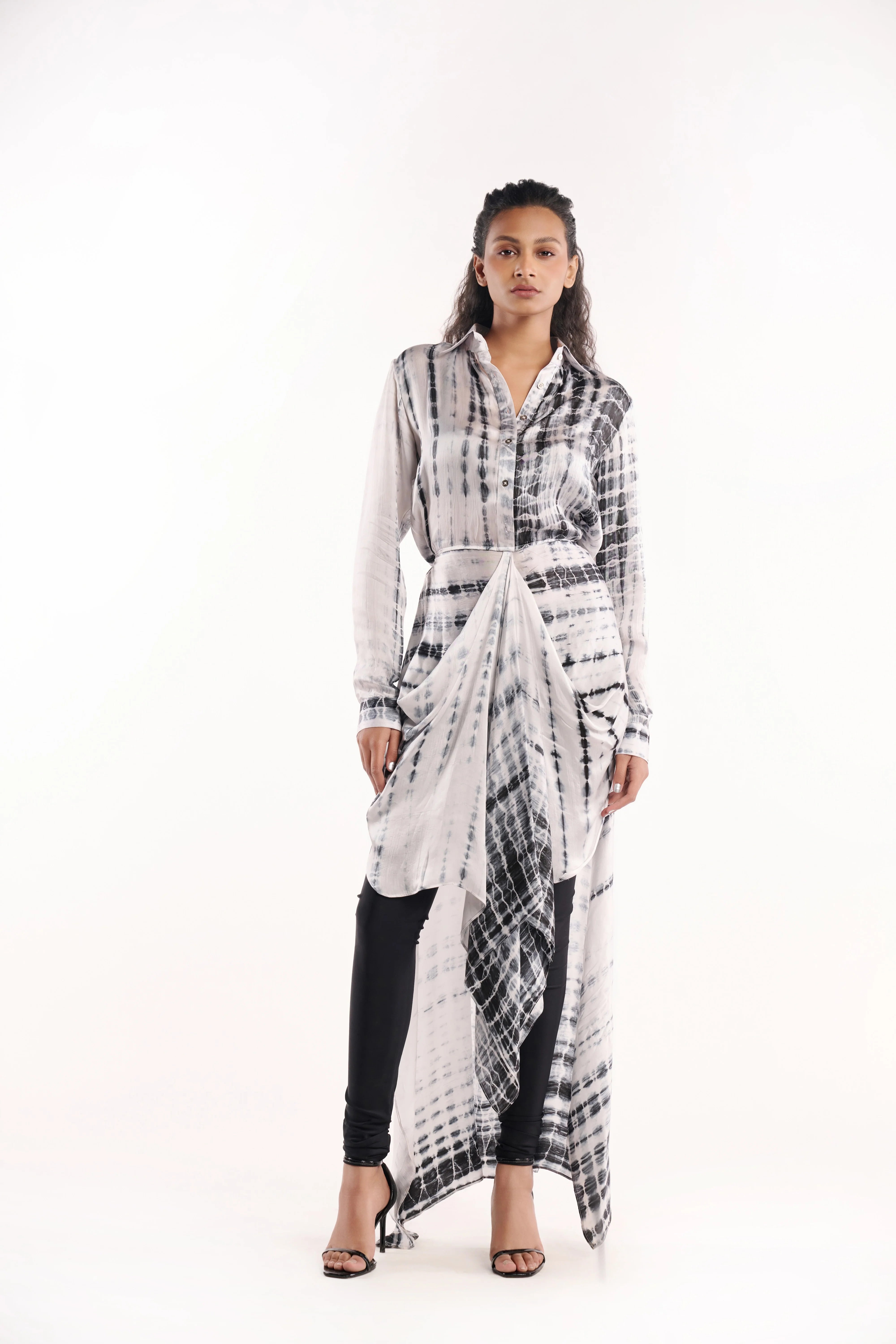 Doppelganger lehriya shirt dress