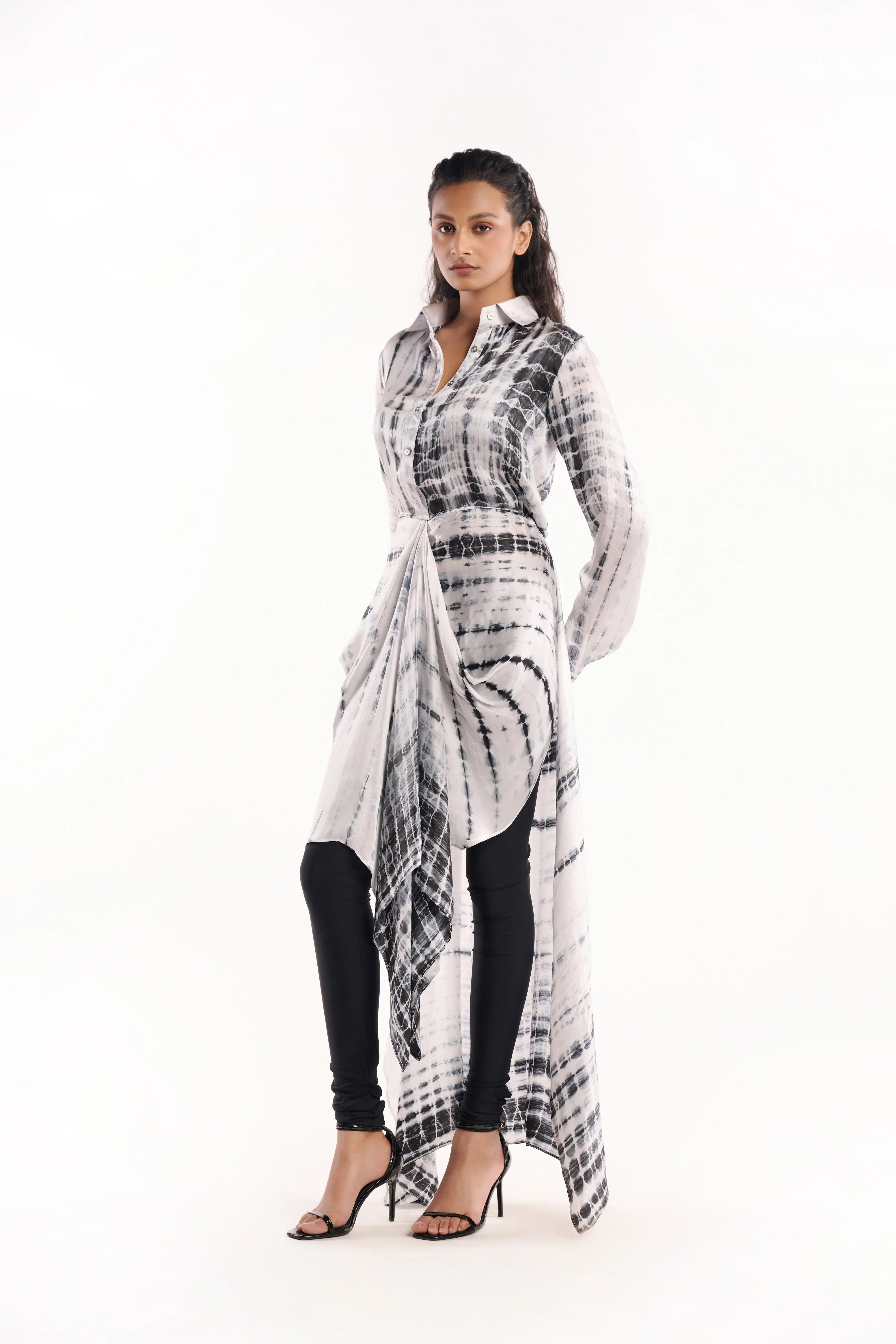 Doppelganger lehriya shirt dress