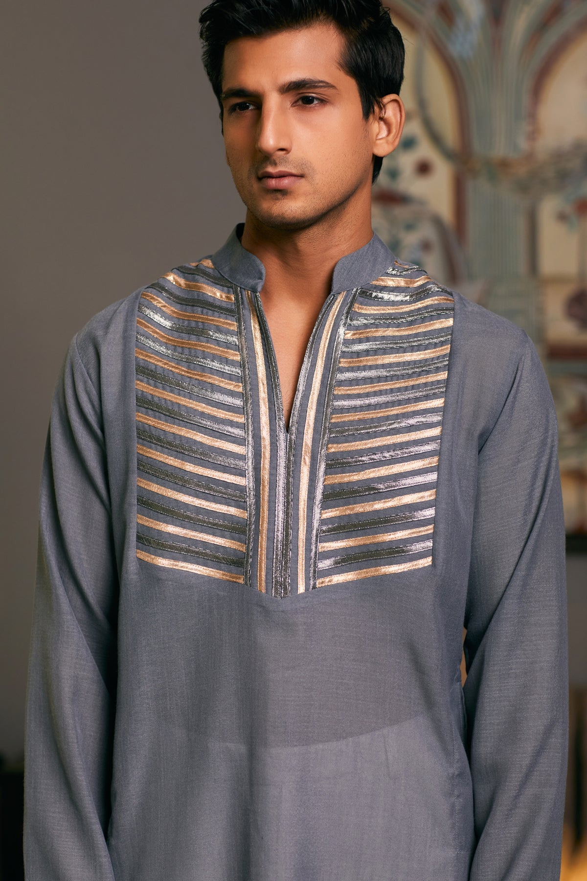 GOE Metallic kurta