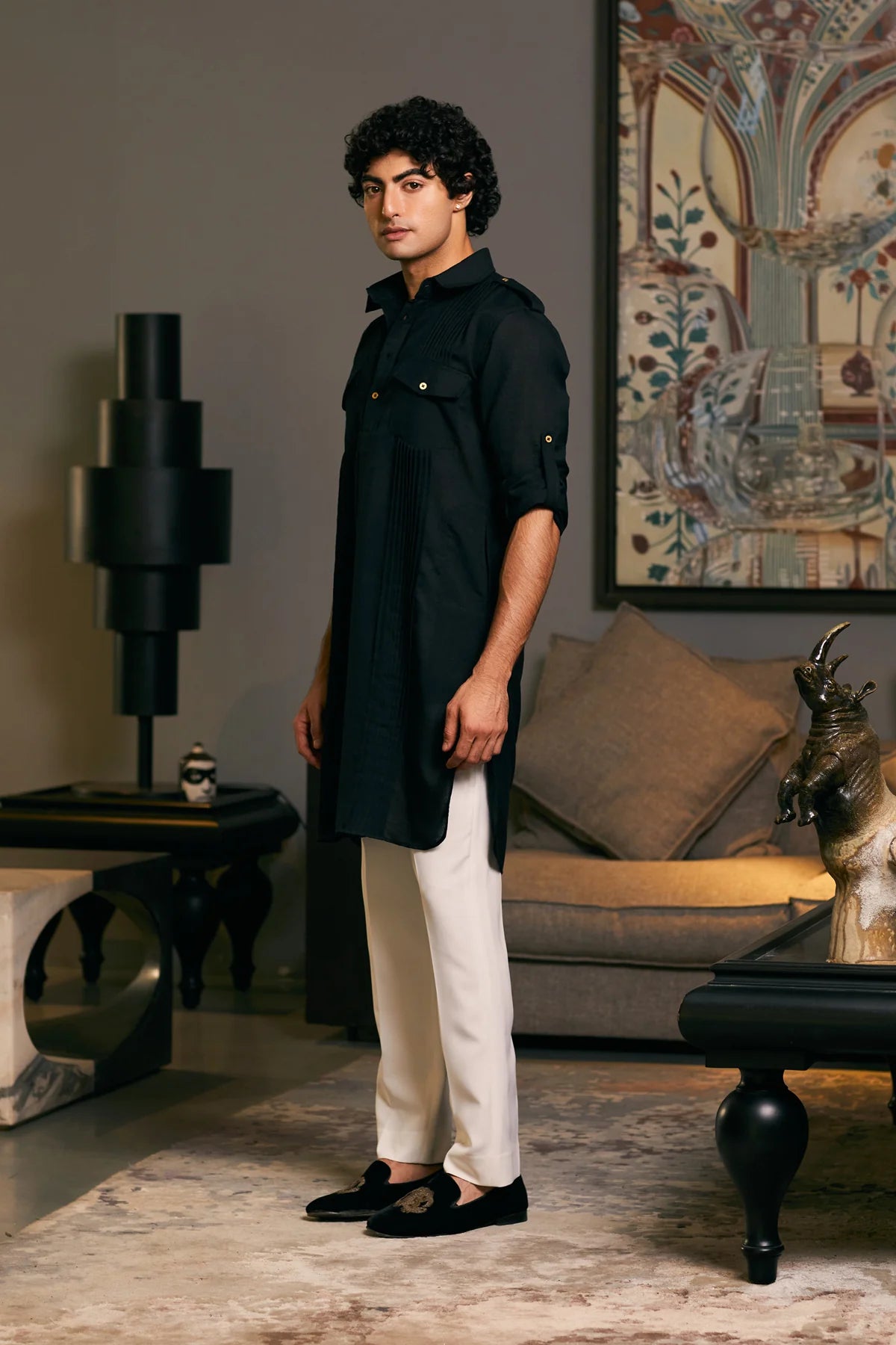 GOE Military kurta