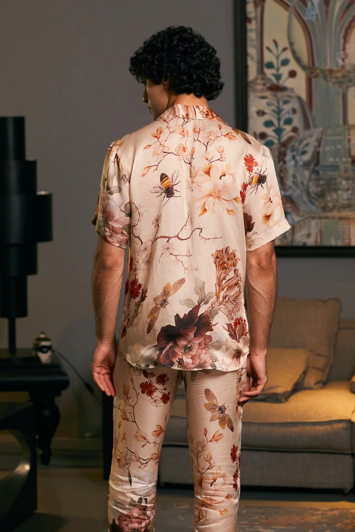 GOE Bumblebee printed Cuban co-ord set