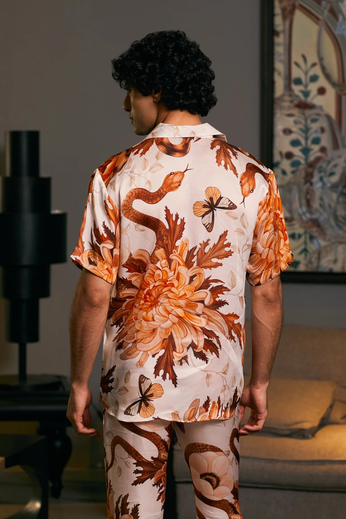 GOE Snake printed Cuban co-ord set