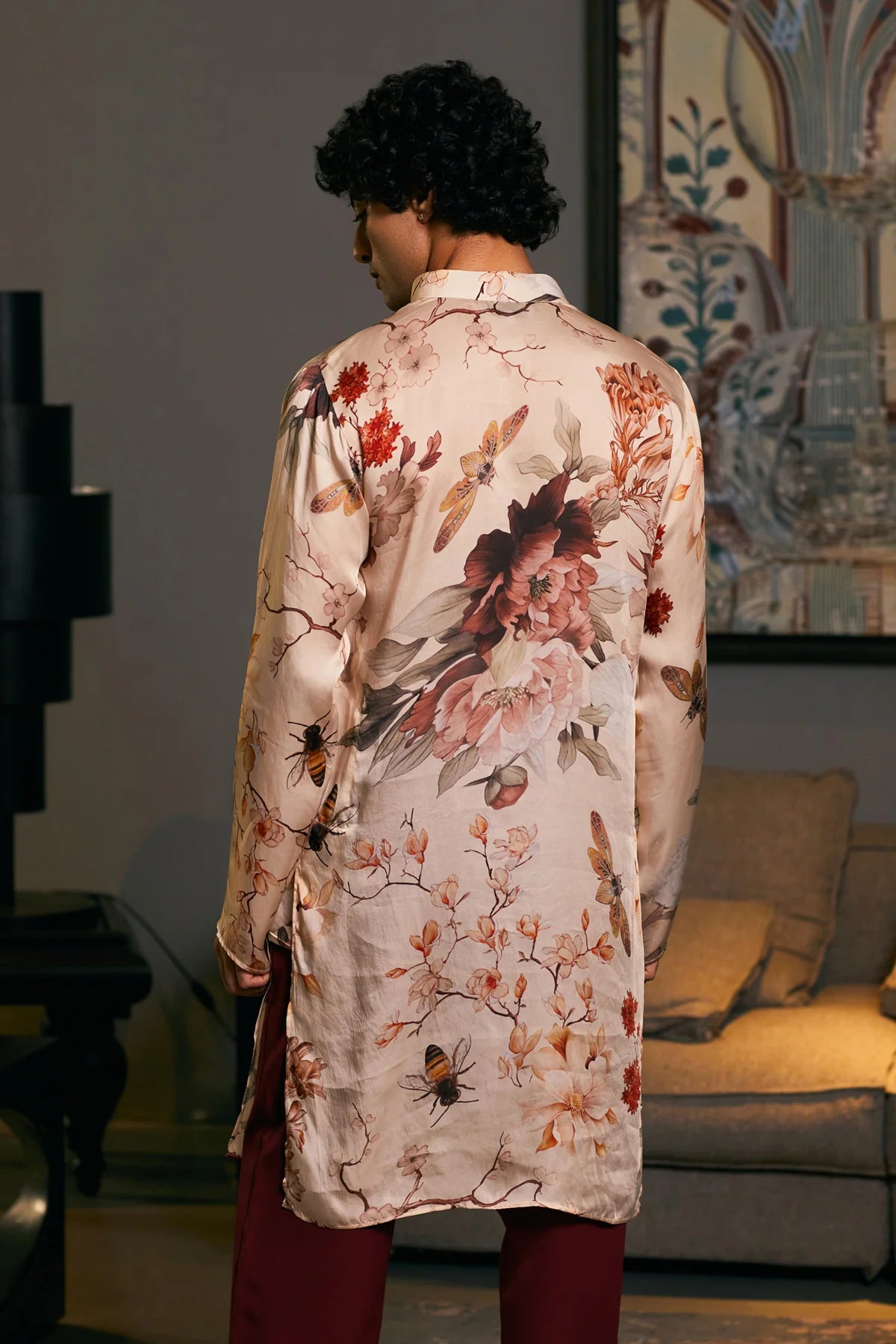 GOE Bumblebee printed kurta