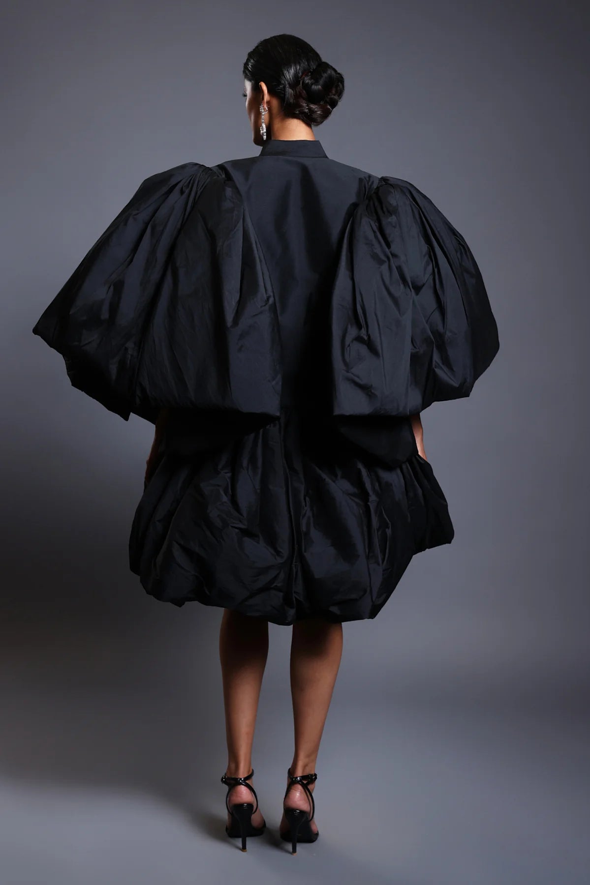 CF deconstructed dress black