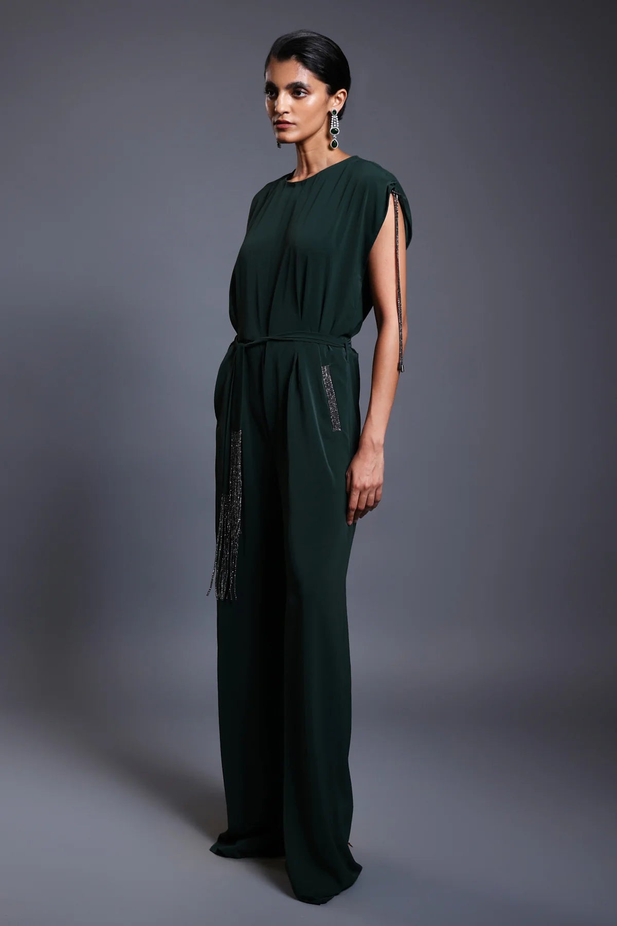 CF jumpsuit emerald
