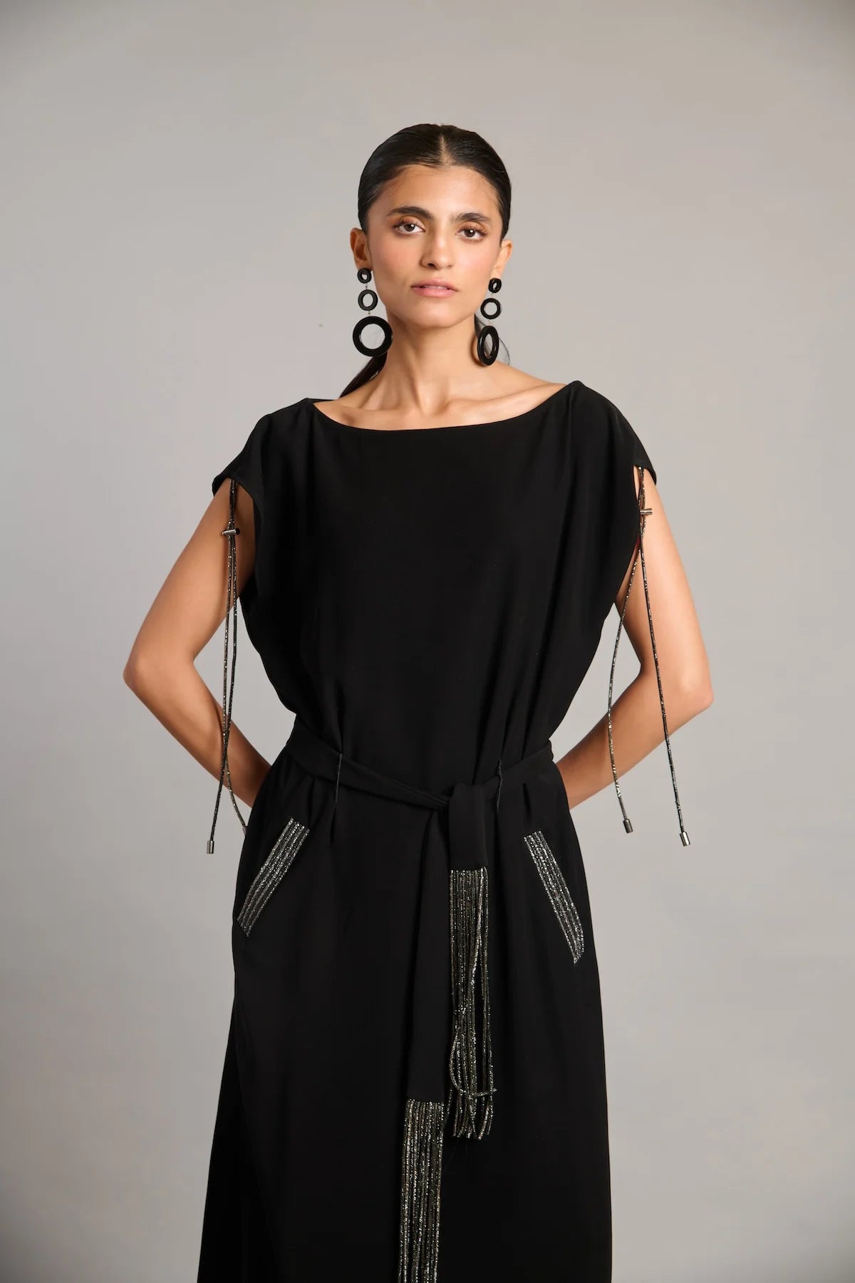 NS belted kaftan