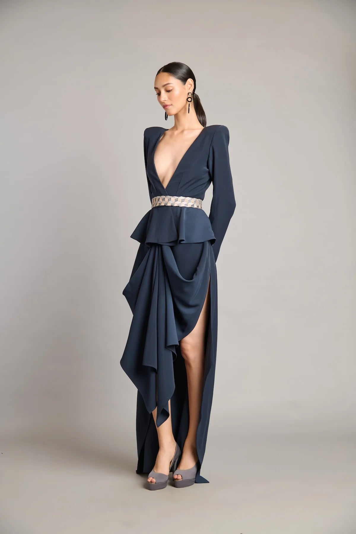 NS slate drape