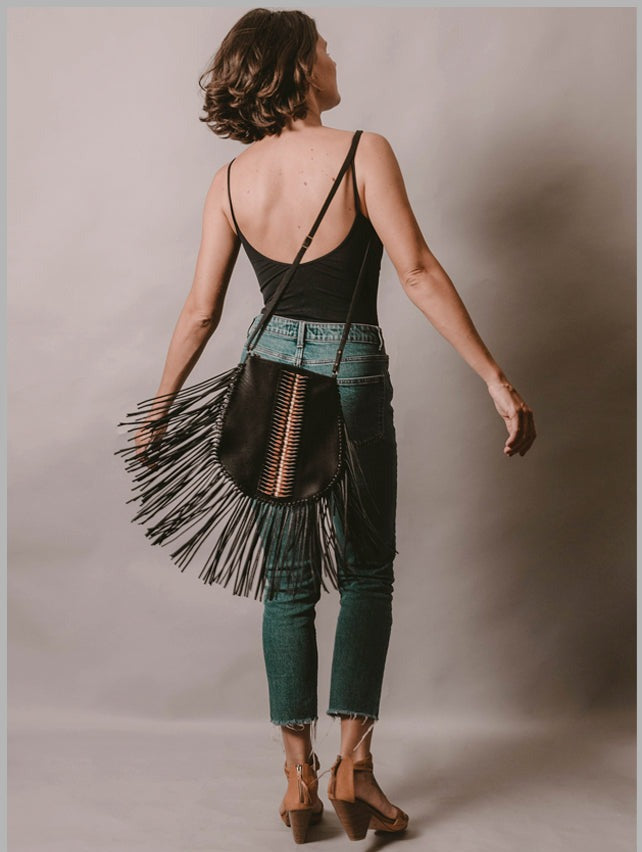 Santana Stitch Crossbody - Vintage Leather