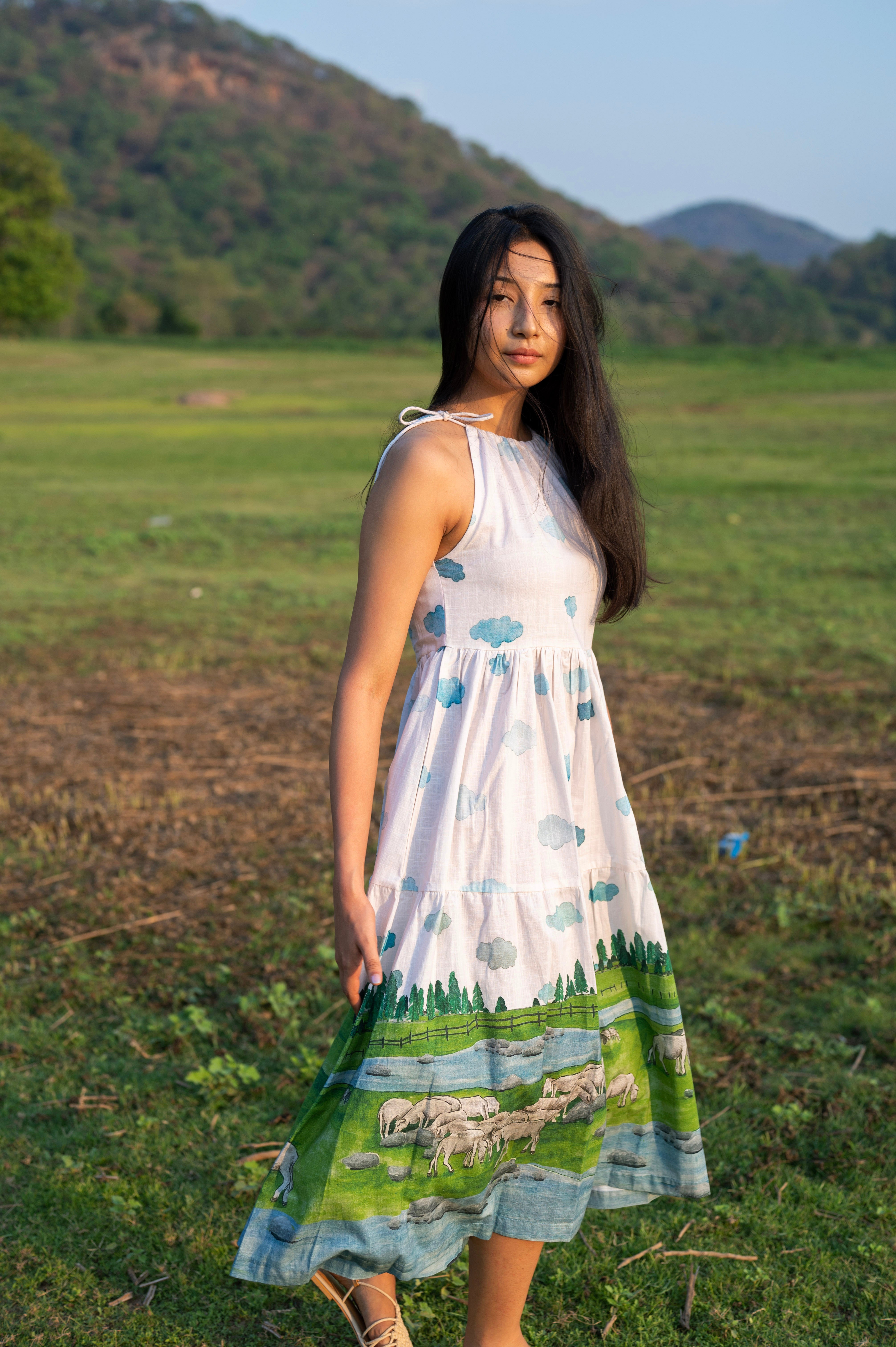 Shepherd Gathered Dress