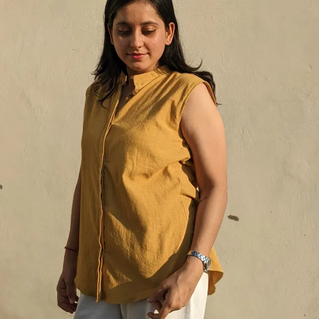 Sruti – Classic Tunic Top for Women | Naturally Dyed | Organic Cotton