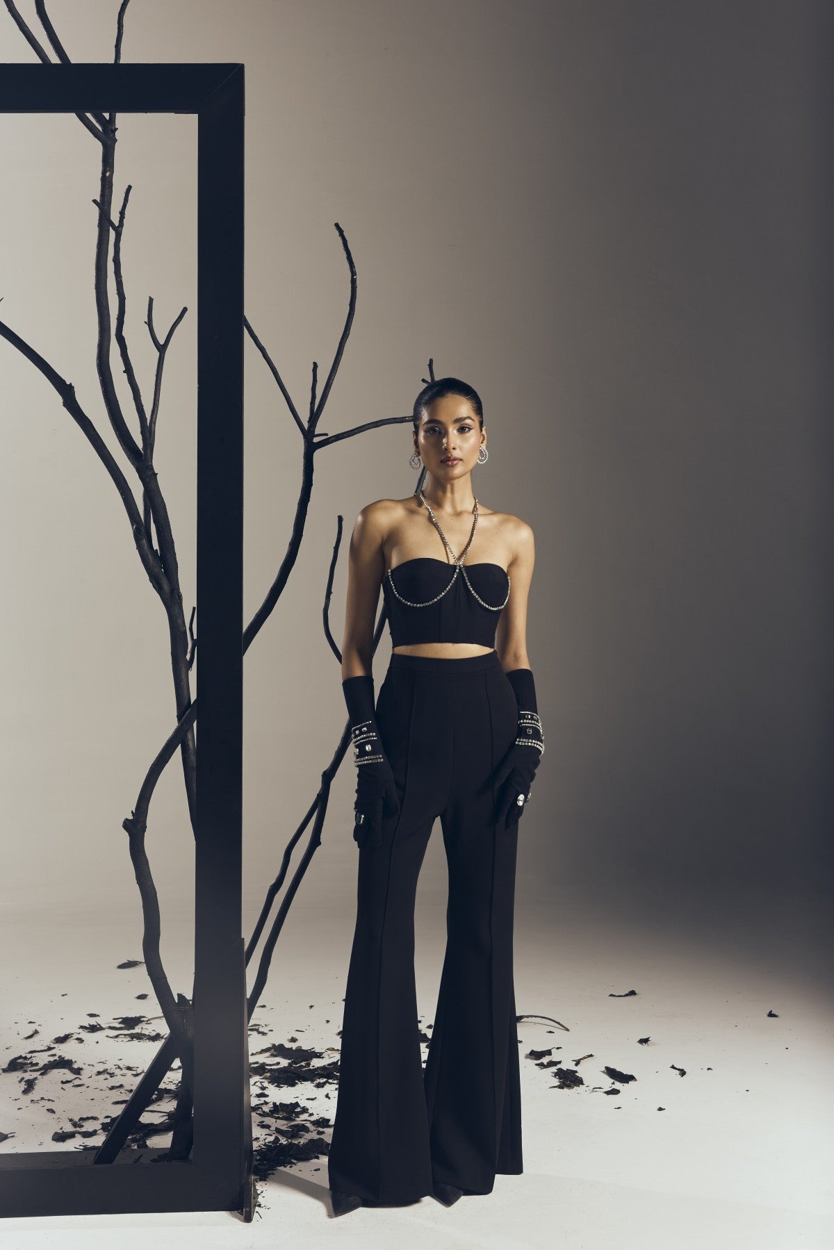 BUSTIER WITH PANTS