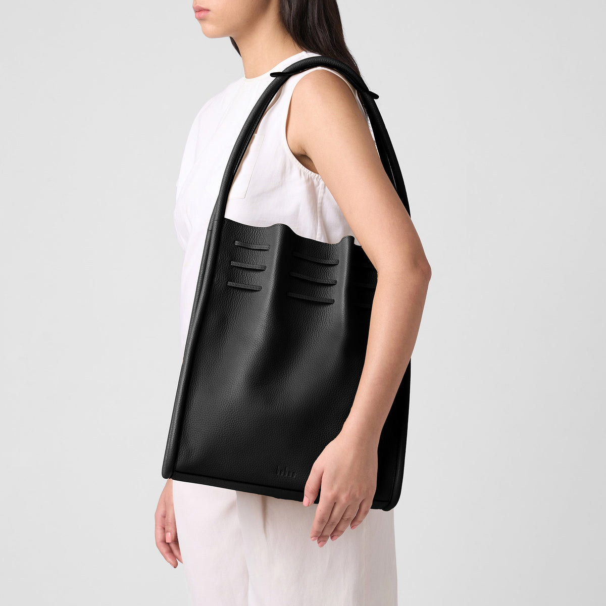 TINA HOBO BAG LARGE RUCHED