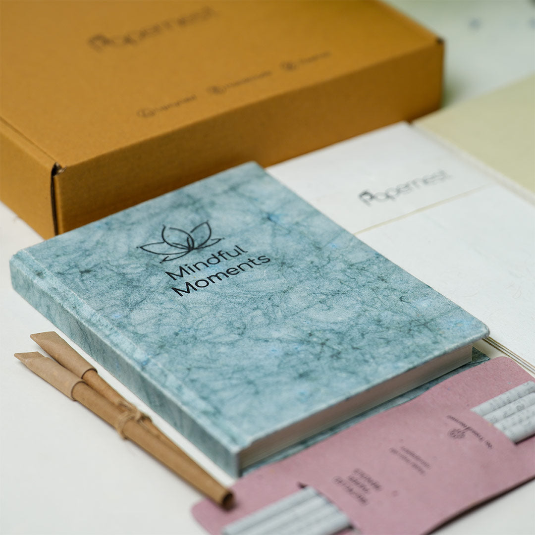 Sustainable Stationery loaded Hamper ( Mindful moments)