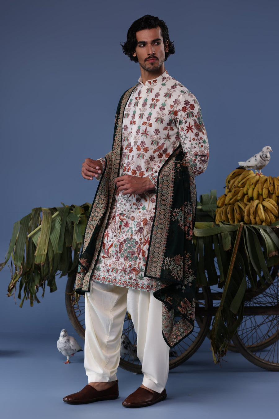 Ruhaan Ivory Kurta Set