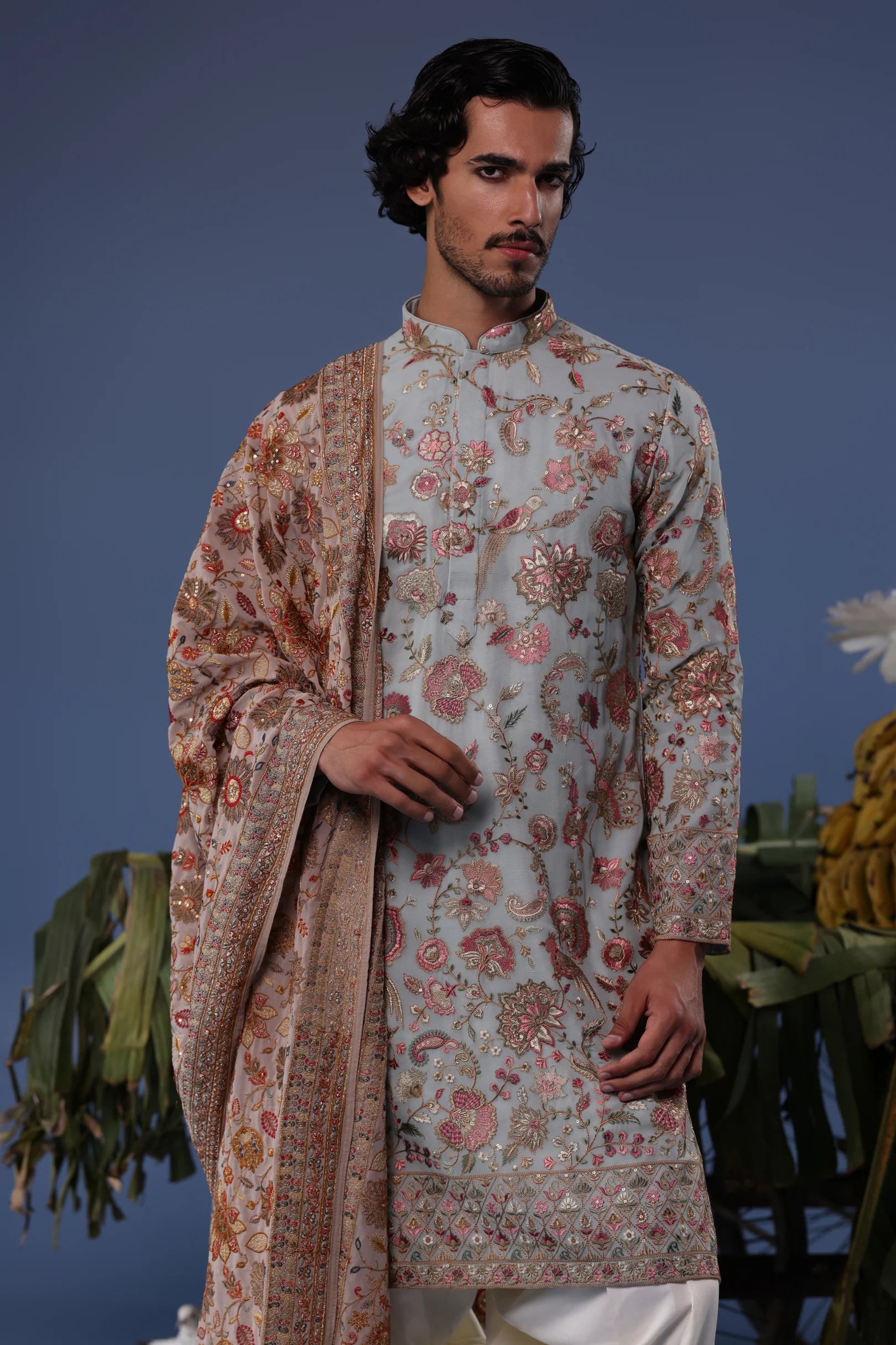 Ehaan Sky Blue Kurta Set