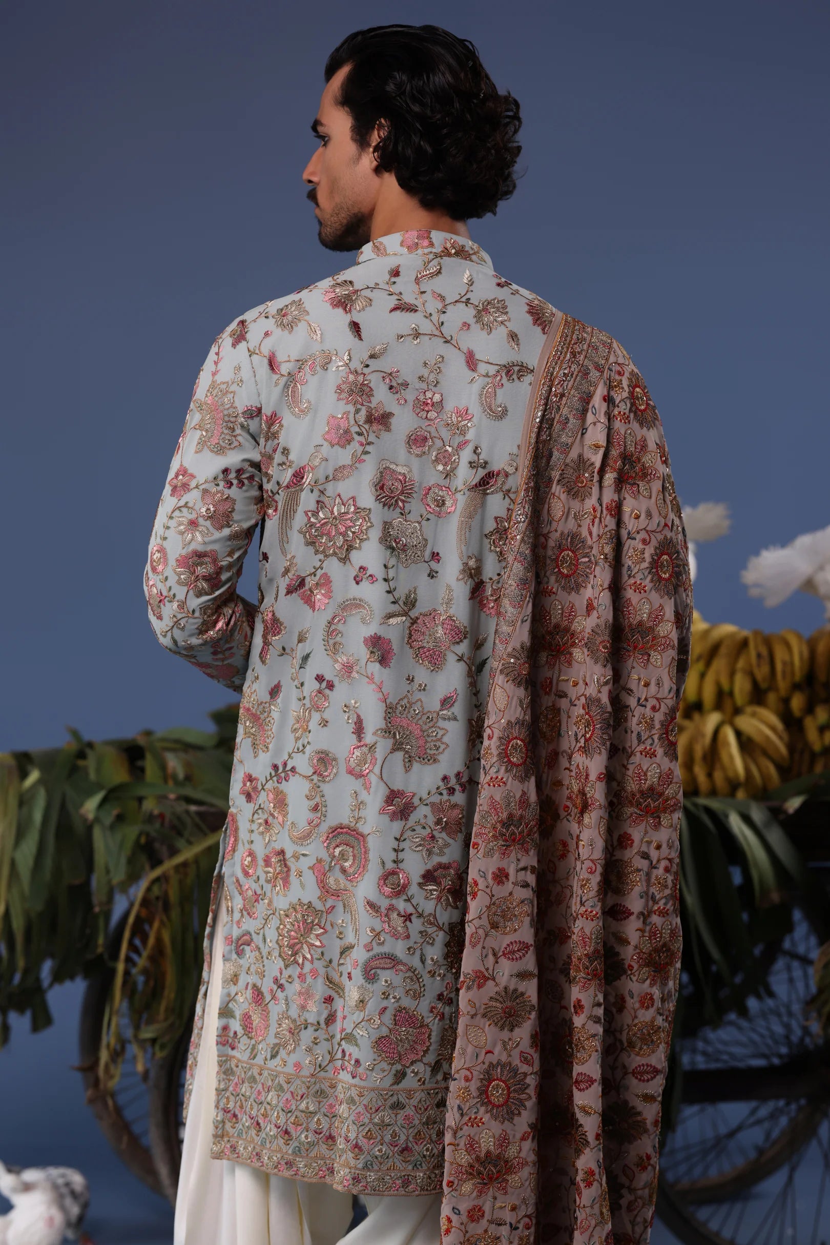 Ehaan Sky Blue Kurta Set