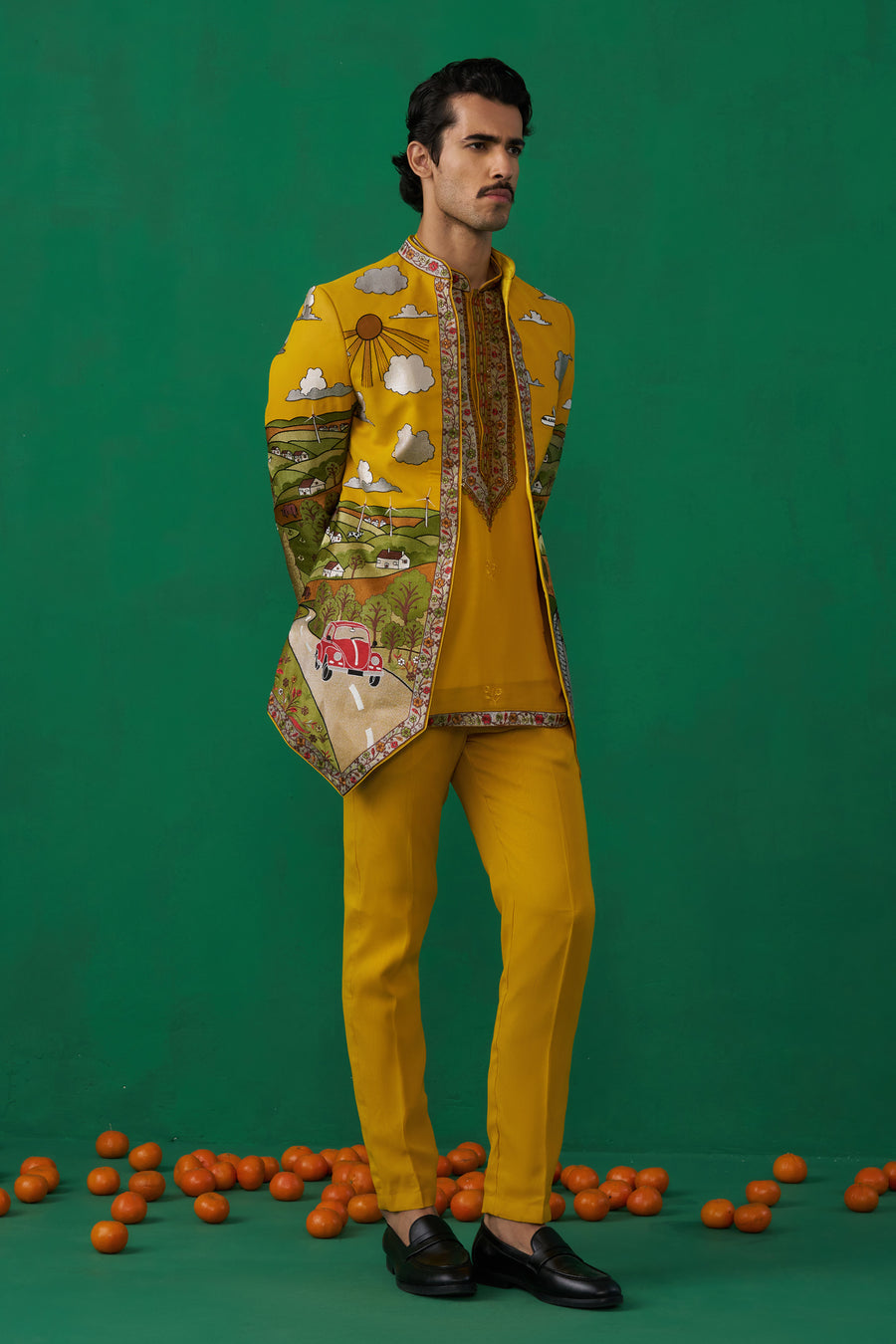 MUSAFIR HALDI JOSDHPURI SET