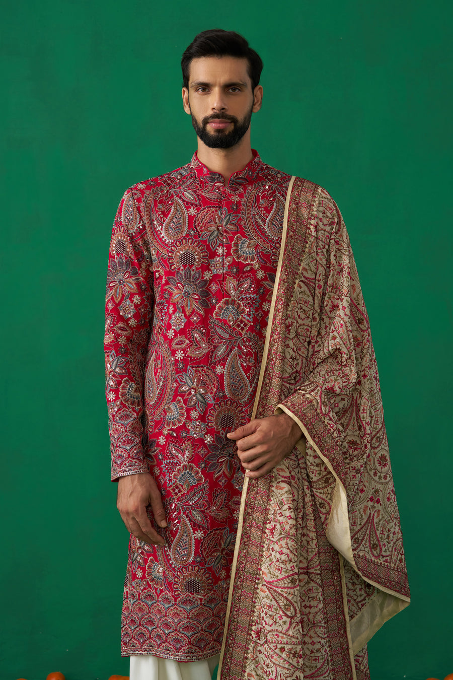 PAISELY PINK KURTA SET