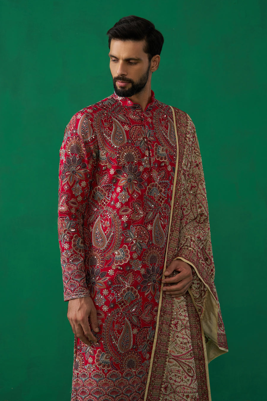 PAISELY PINK KURTA SET