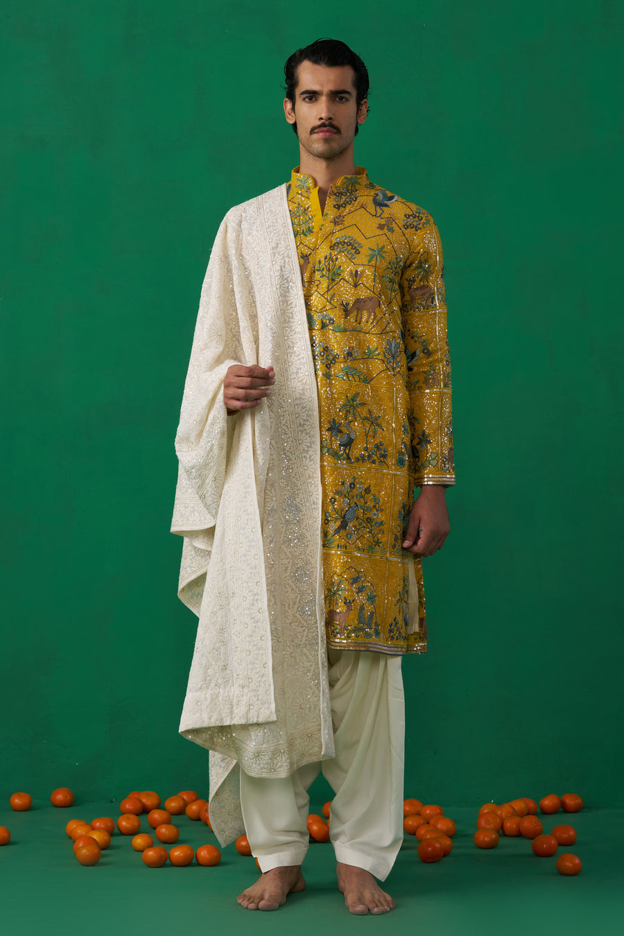 SWAN HALDI KURTA SET