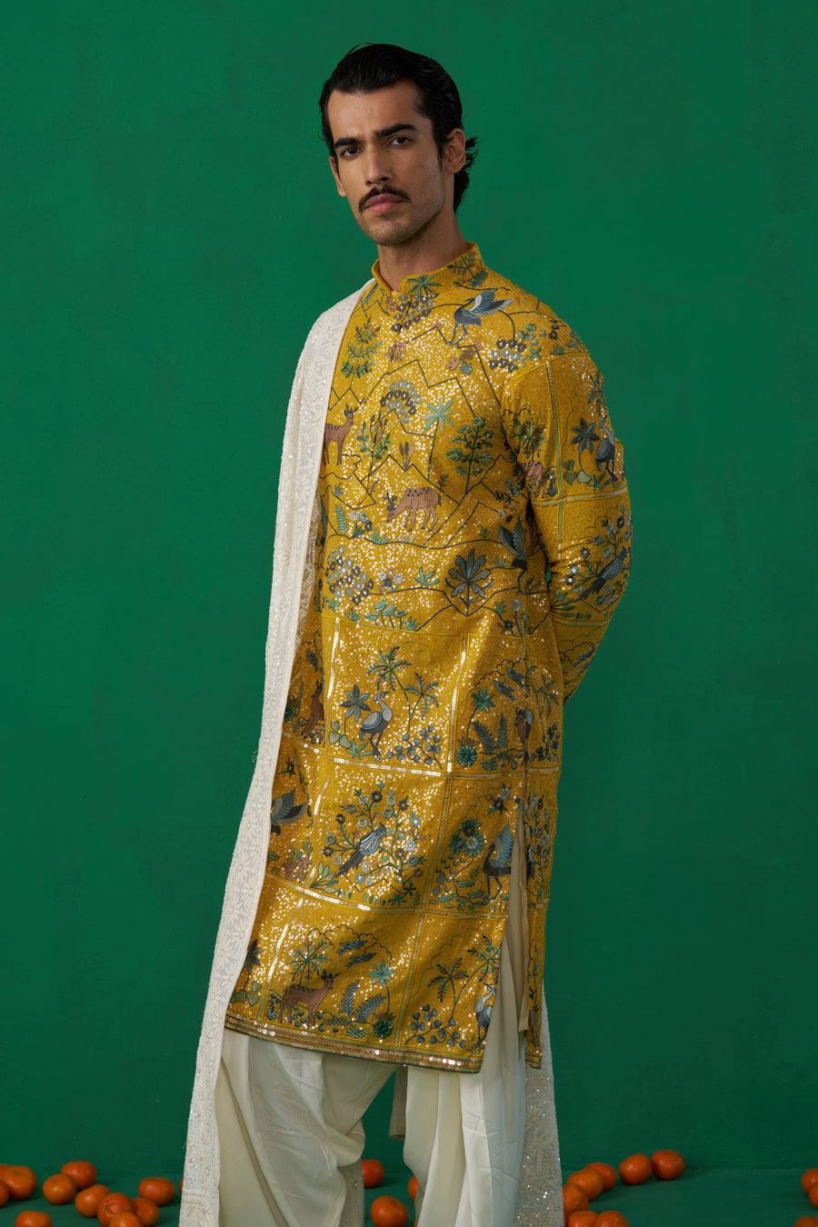 SWAN HALDI KURTA SET