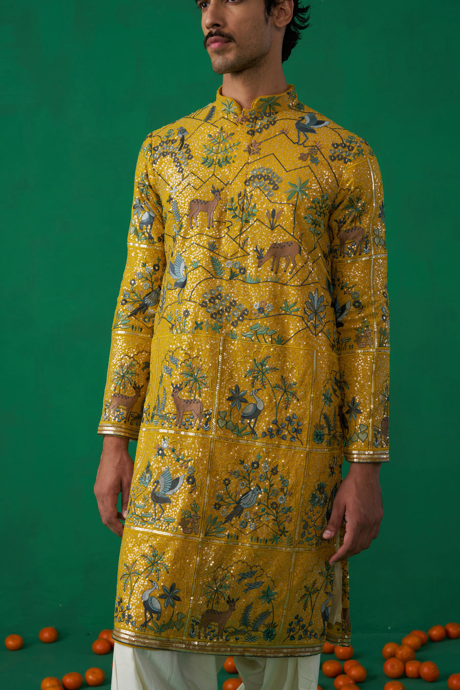SWAN HALDI KURTA SET