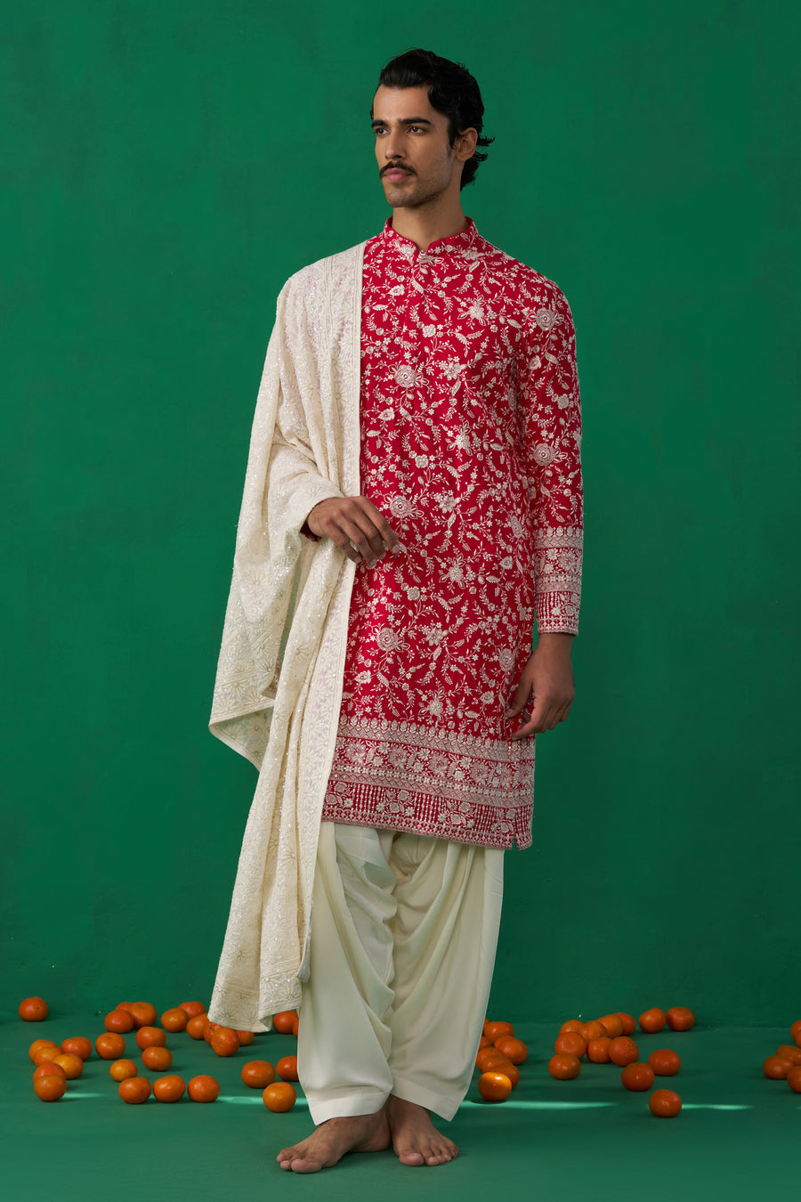 ROSE HOTPINK KURTA SET