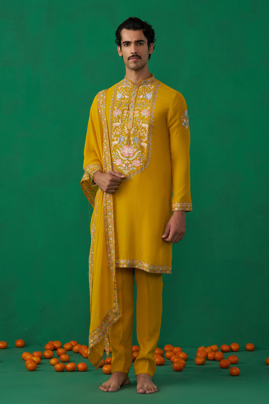 DEER HALDI KURTA SET