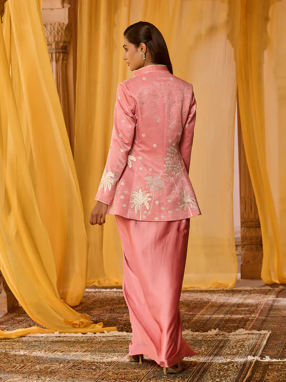 Victorian Rose Jacket & Skirt Set