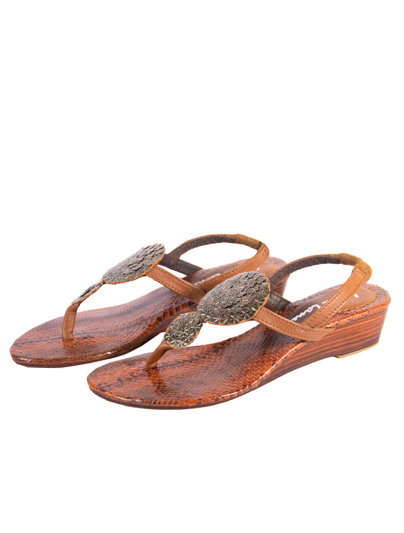 Alice Medallion - Snake - Miniwedge