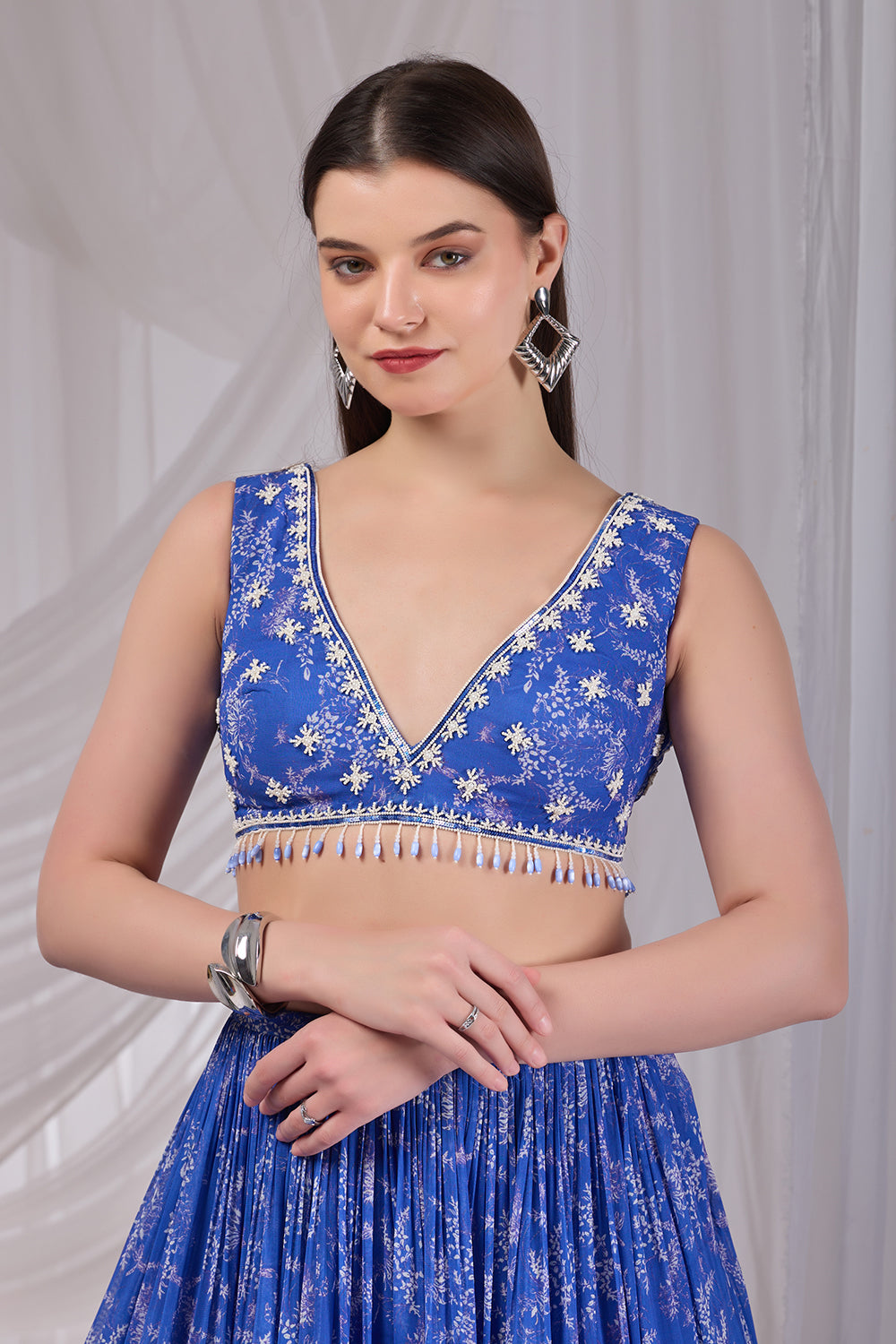 Dori Neel Lehenga Set