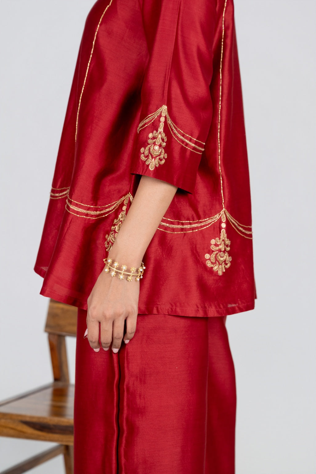 Raktika Sindhoori Tunic setRaktika Sindhoori Tunic set