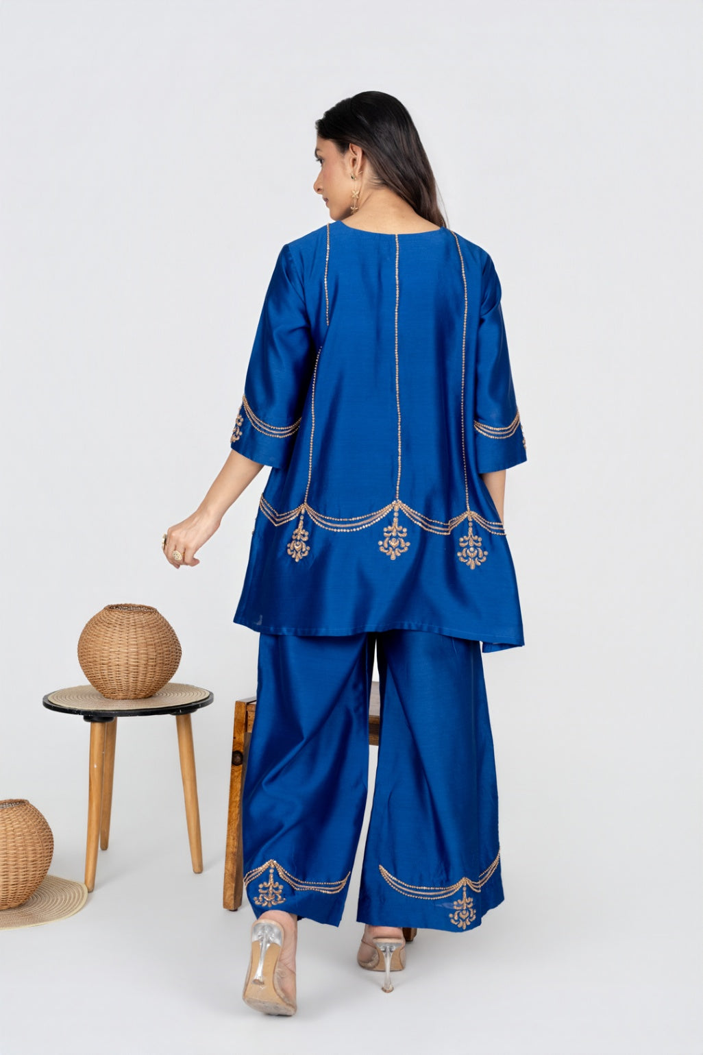 Zivah Chanderi Tunic Set
