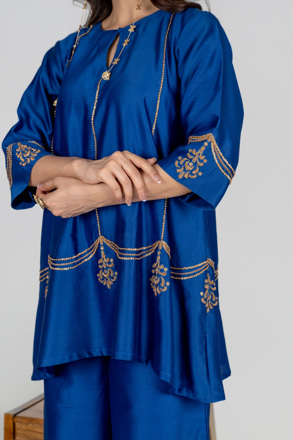 Zivah Chanderi Tunic Set