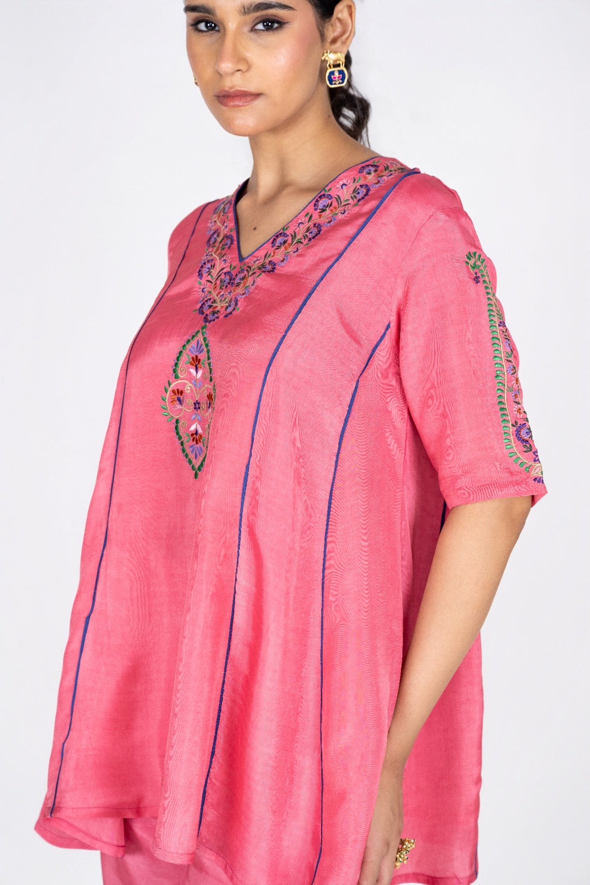 Roshanara Pink Co-ord Set