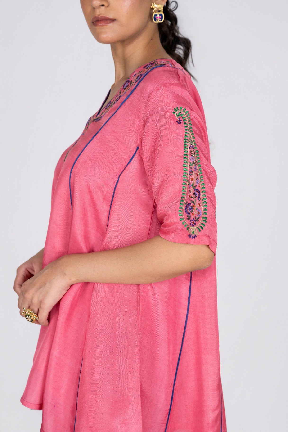 Roshanara Pink Co-ord Set