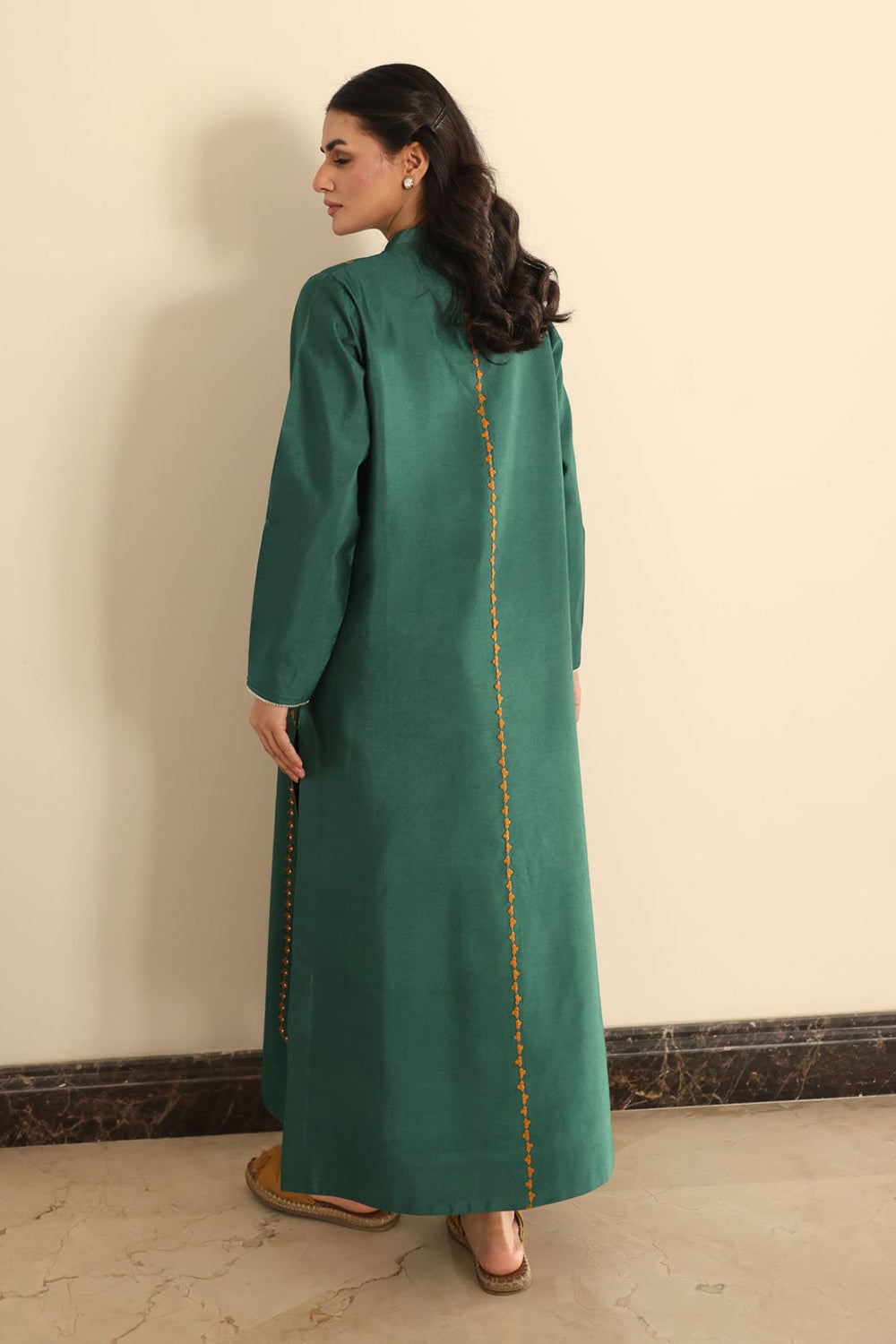 Forest Threadwork Kurta Set