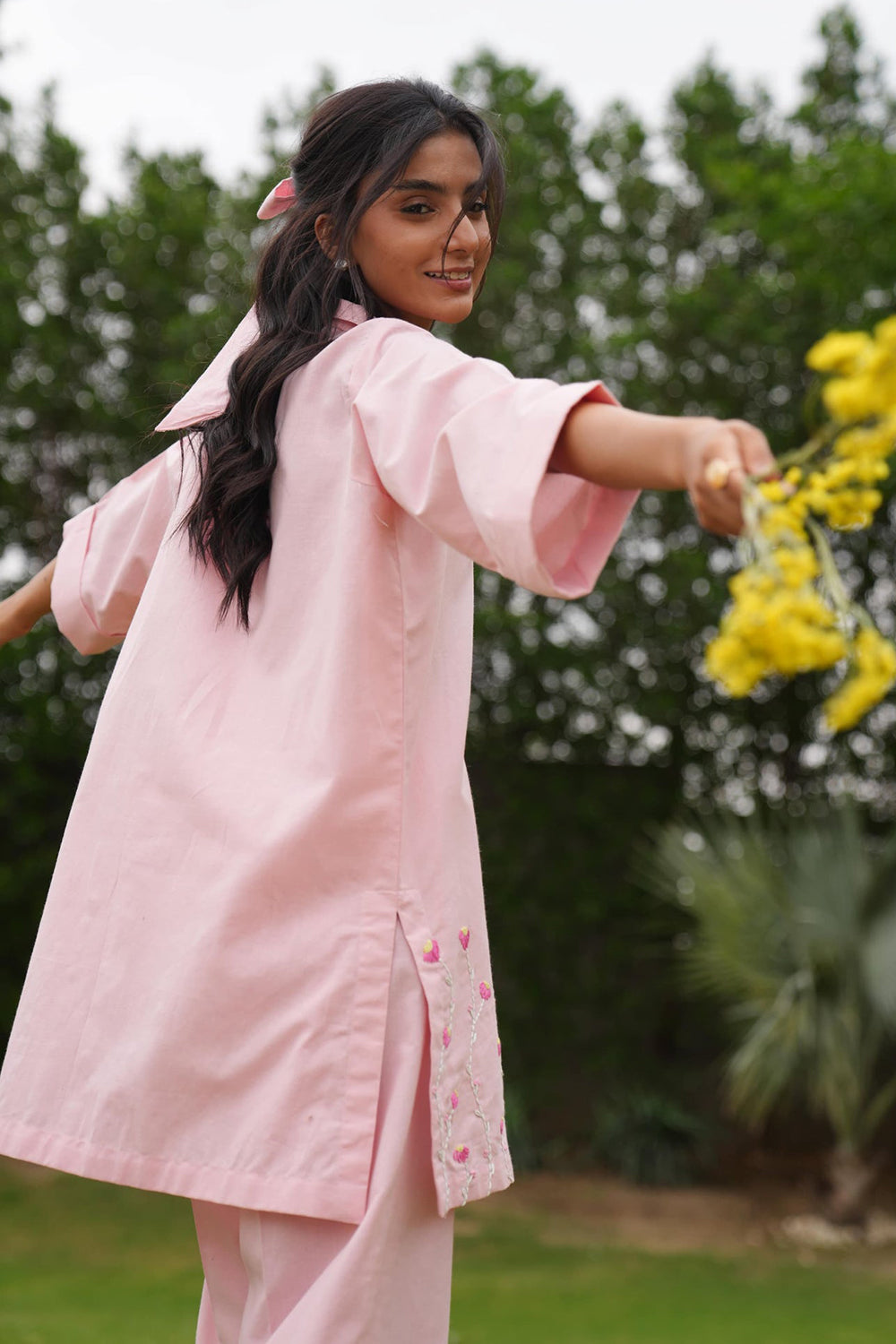 Summer Pink Co-ord Set