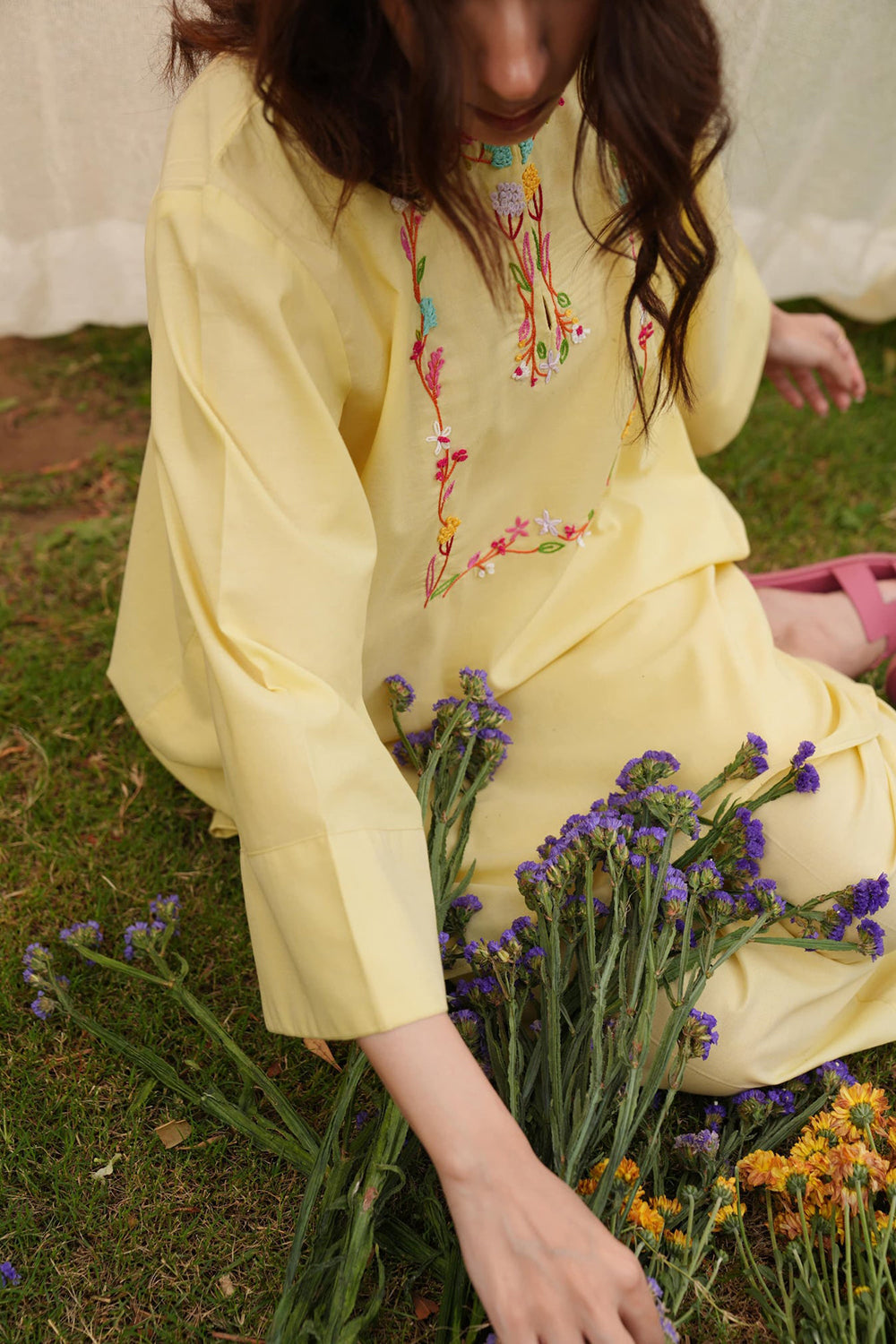 Yellow Summer Kurta Set