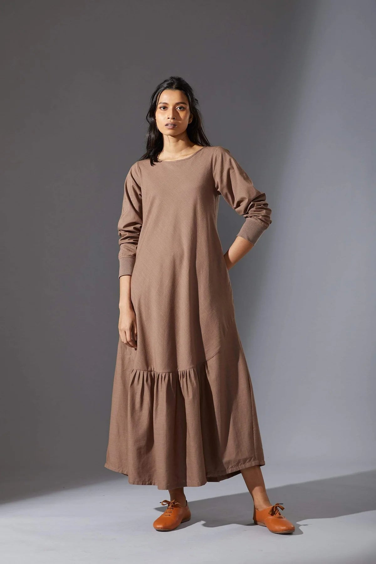 New Aboli Beige Dress
