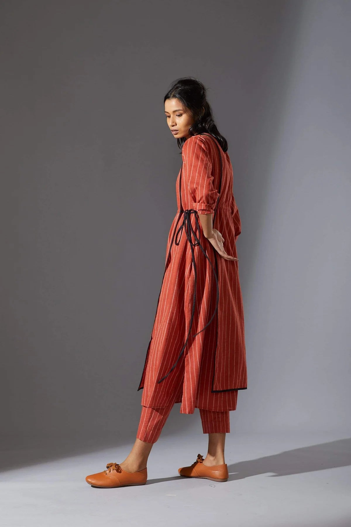 Rust Overlap Tunic