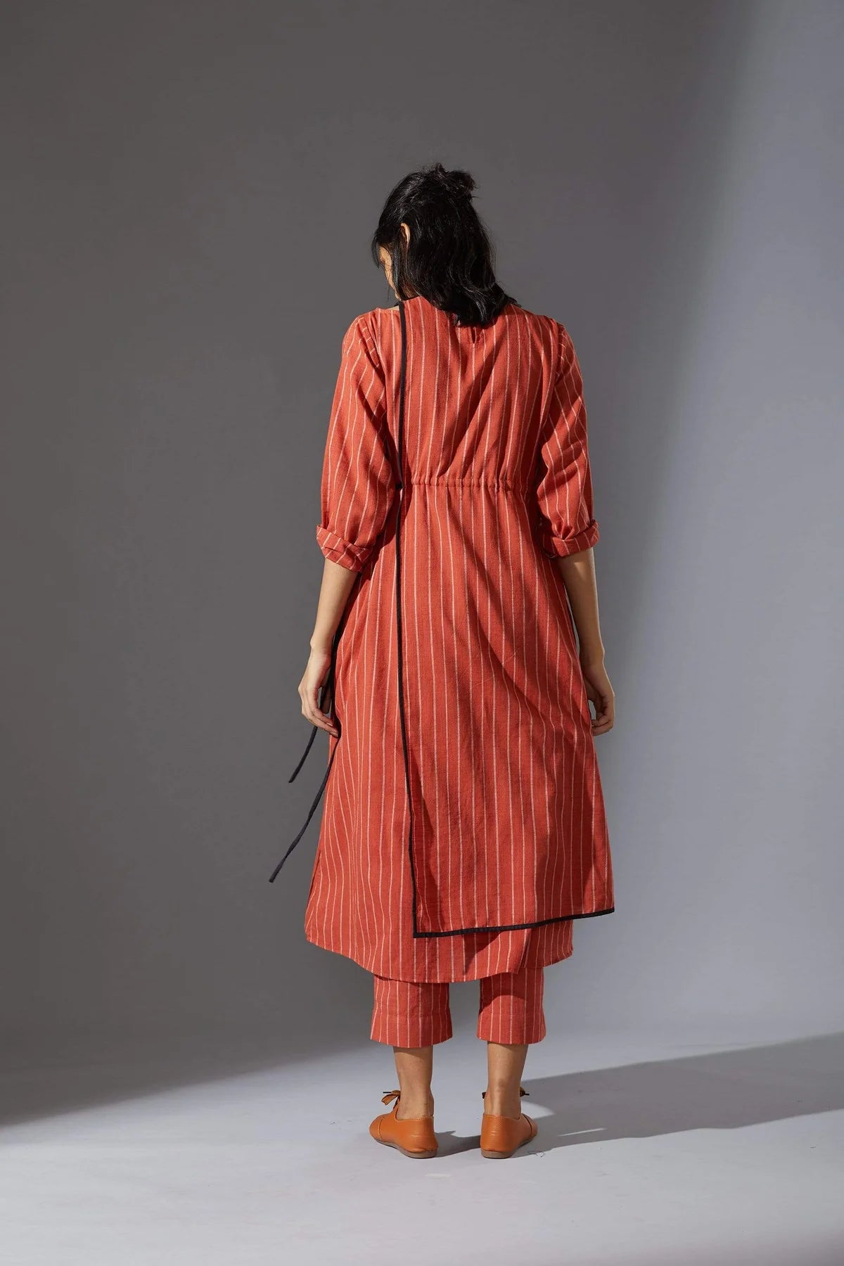 Rust Overlap Tunic