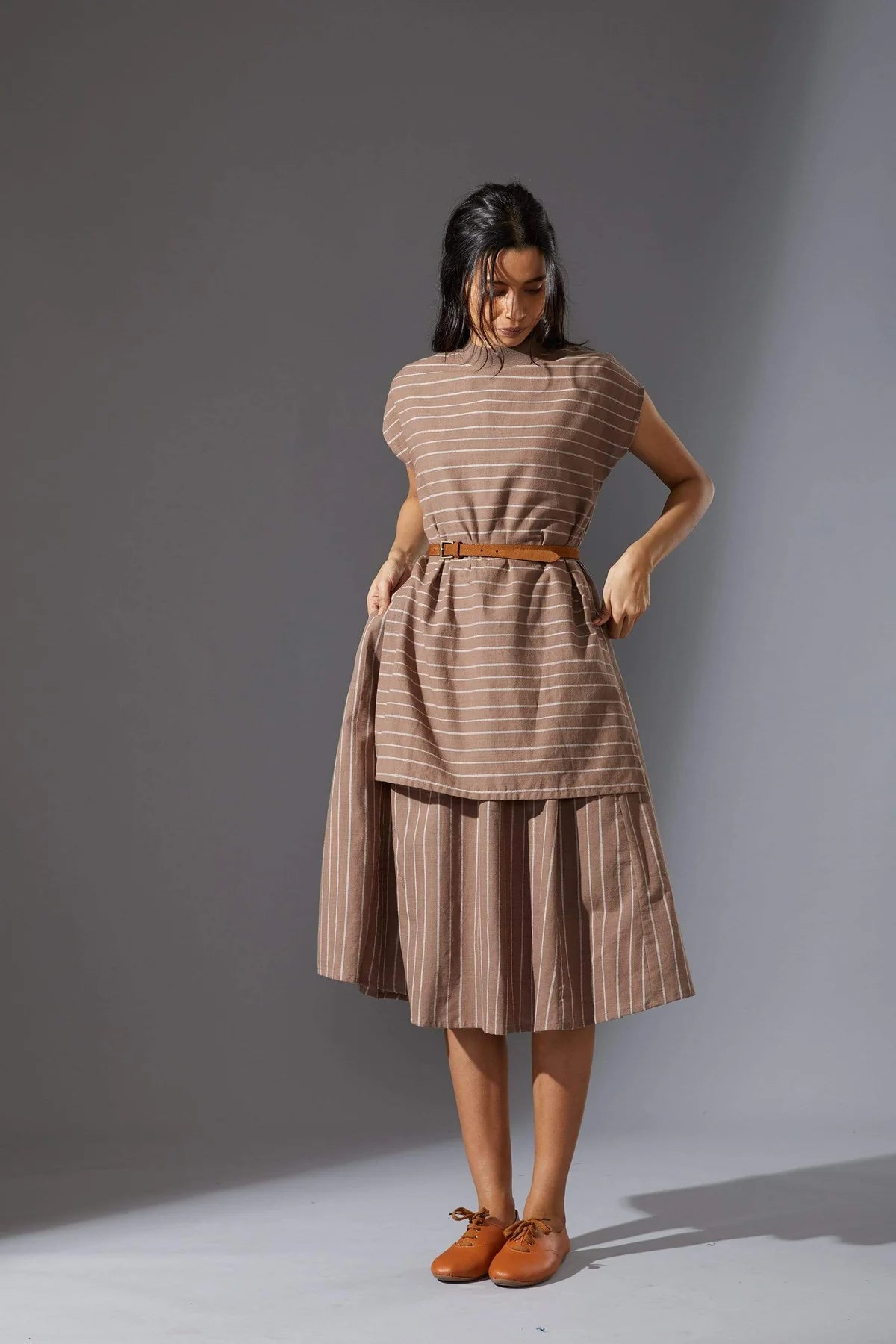 Stara Beige Dress