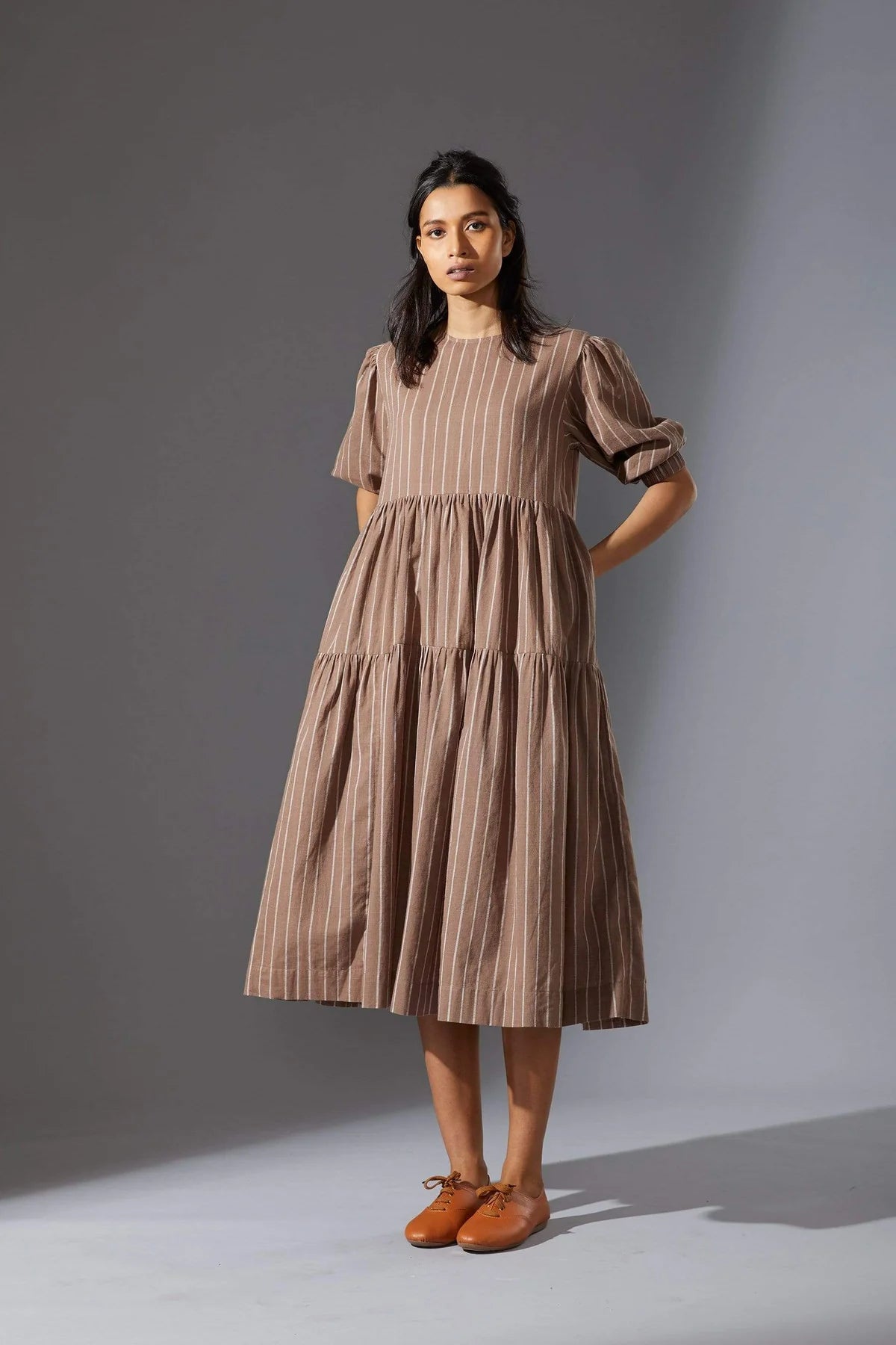 Vasara Beige Dress