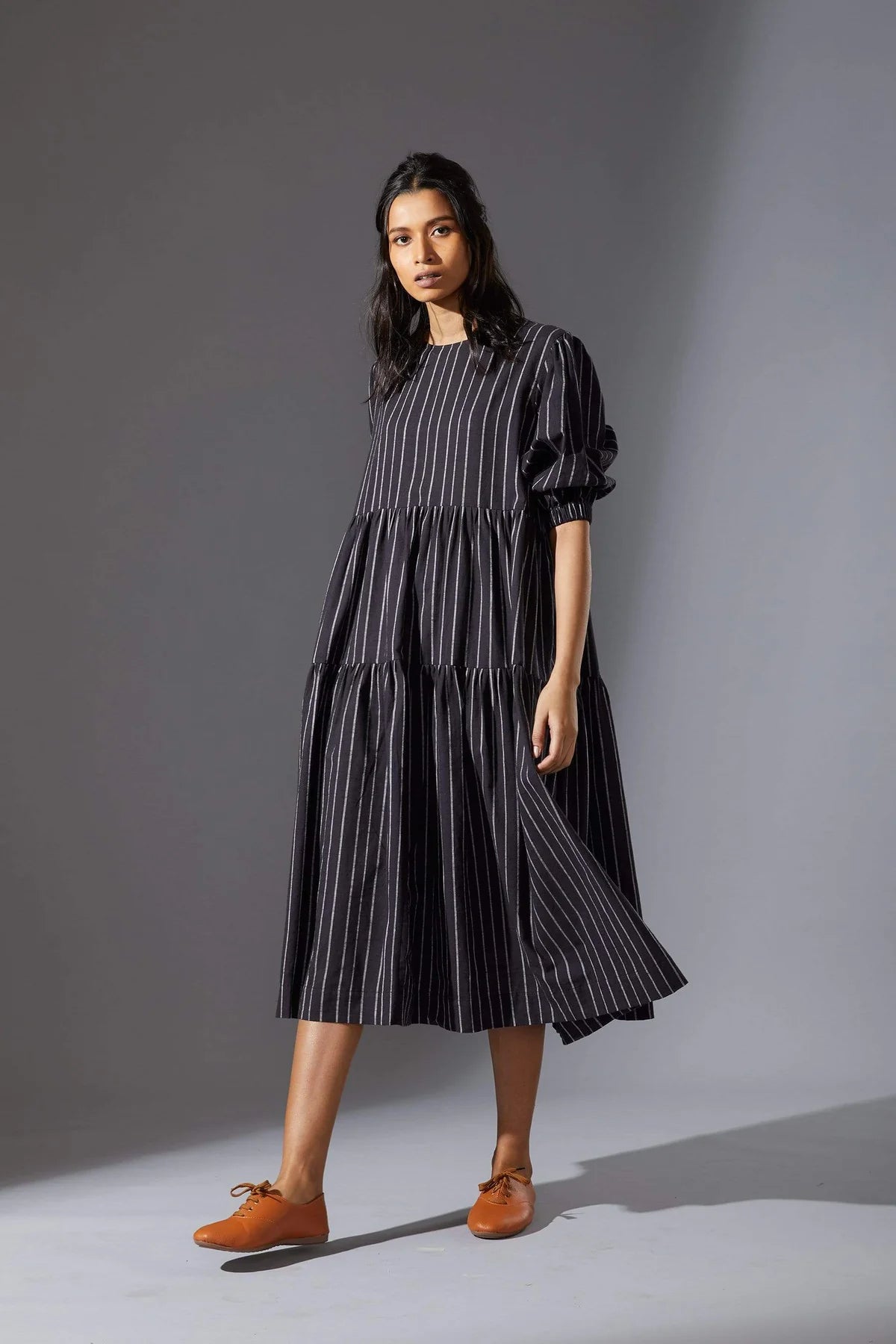 Vasara Black Dress